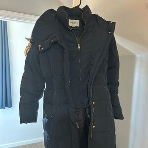 Cole Haan Women's Navy Blue Puffer Jacket XS